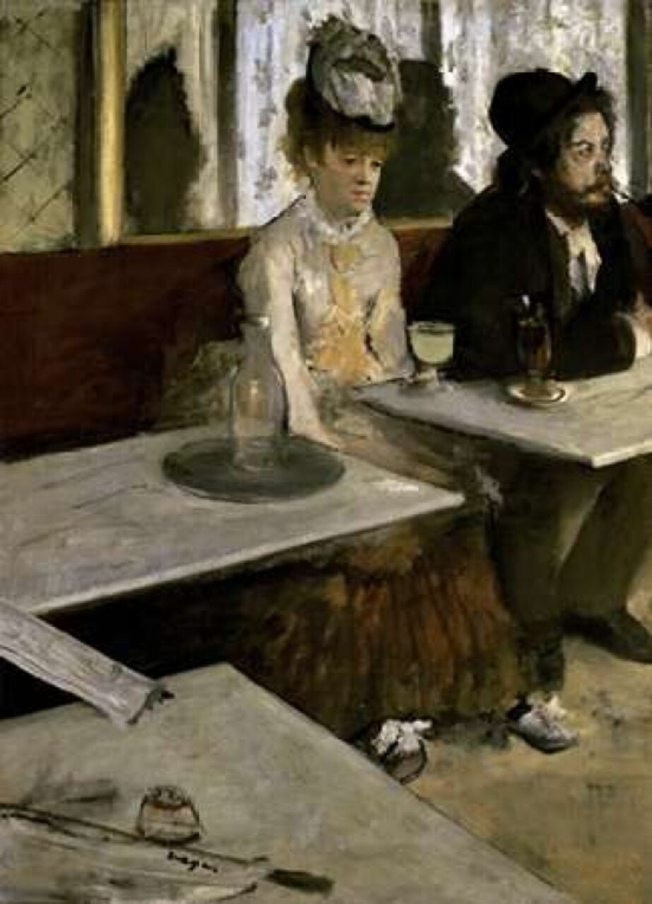 In a Cafe - Absinthe Poster Print by Edgar Degas - Item # VARPDX277324